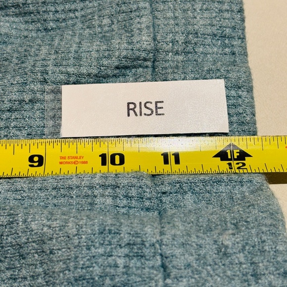 Soma Lounge Pajama Set Women XL Blue Waffle Long Sleeve Long Pants Cozy Casual - Picture 14 of 16